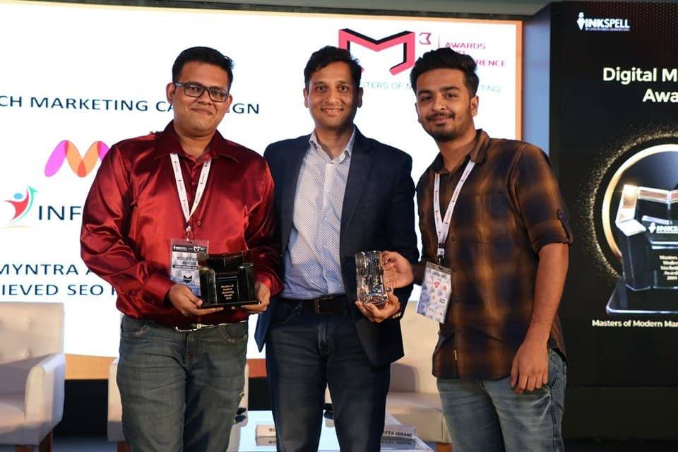 INFIDIGIT win's Gold in mCube Award 2019 INFIDIGIT win's Gold in mCube Award