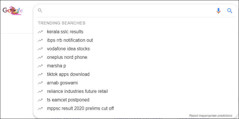 Trending Searches