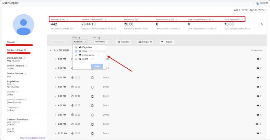 User Explorer