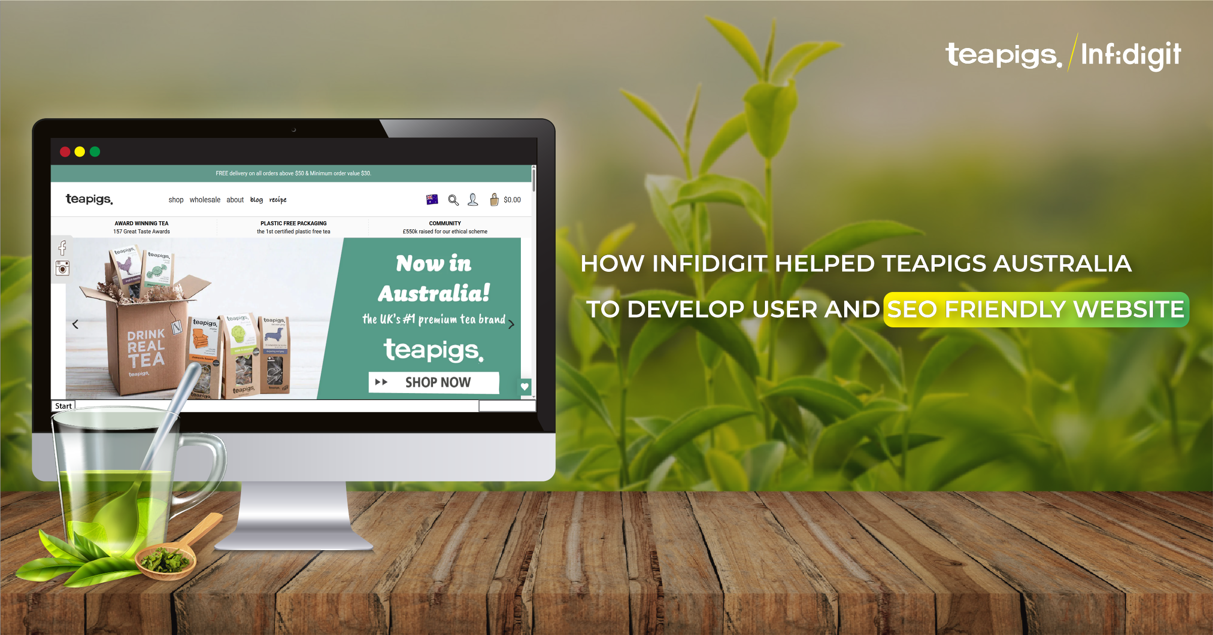 Teapigs web development case study