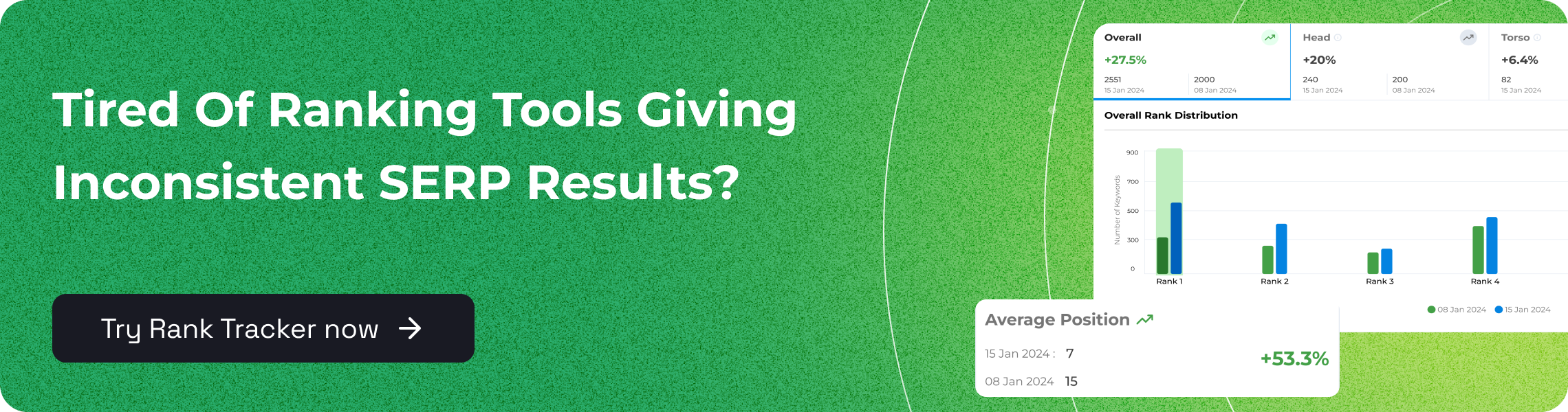 Tired of ranking tools giving inconsistent SERP results?