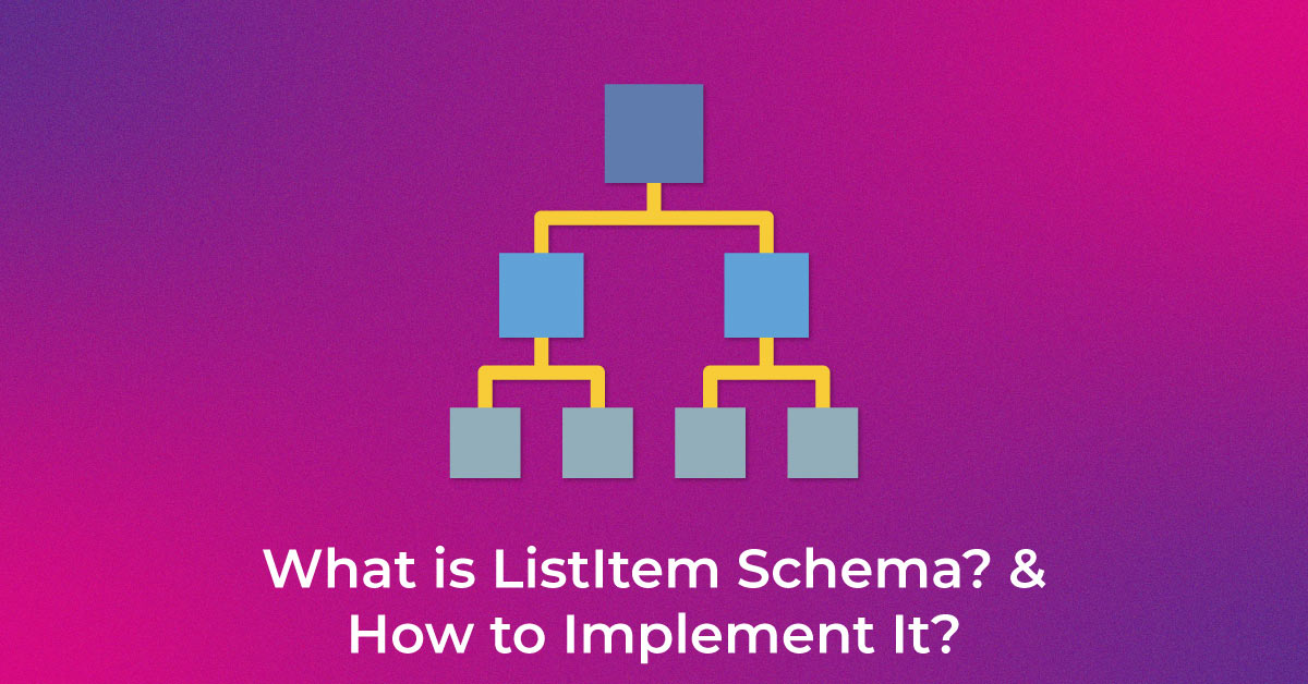 What is ListItem Schema