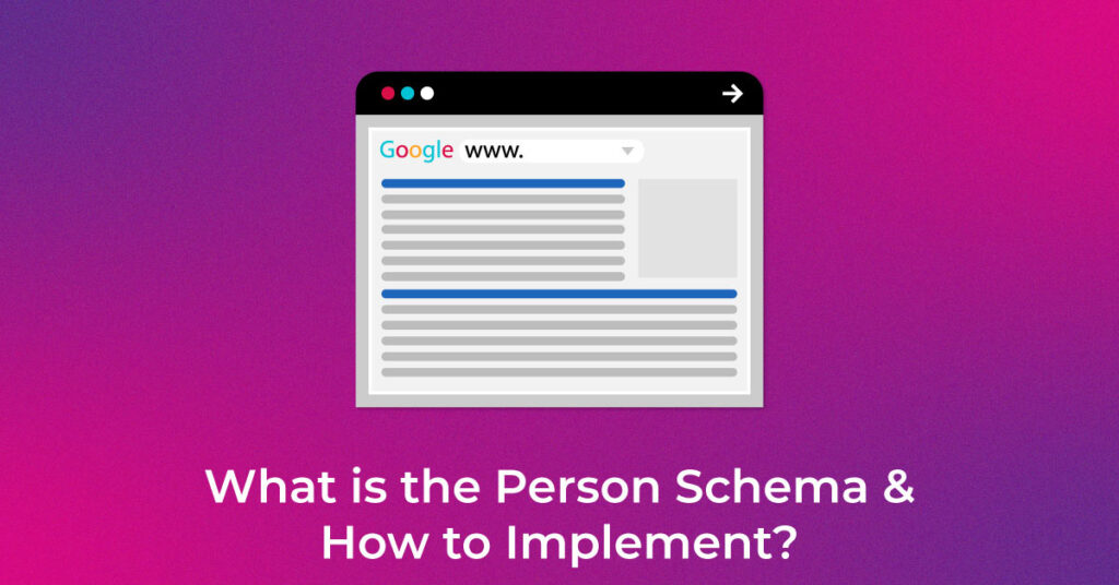 What is the Person Schema