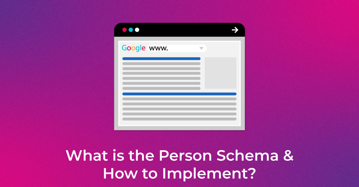 What is the Person Schema